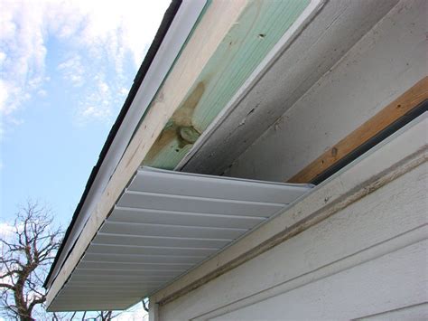 should you use metal or plastic electrical housings for soffits|maintenance free aluminum soffits.